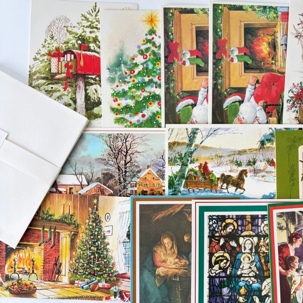 Vintage Greeting Card Lot - Over 75 Cards